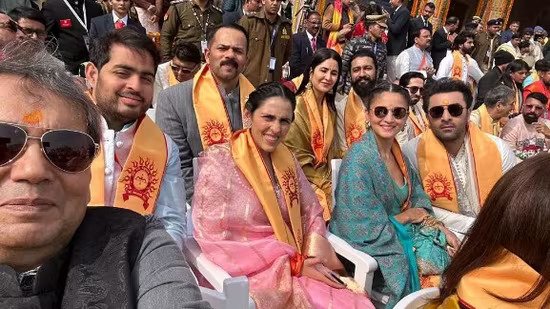 bollywood celebrities at ram mandir ayodhya
